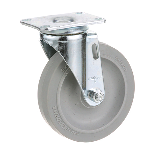 (image for) Cres Cor 0569-001 PLATE MOUNT CASTER 5 W 2-3/8 X 3-5/8 - Click Image to Close